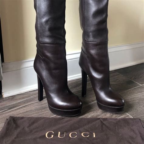 pinterest gucci boots|gucci high heel boots.